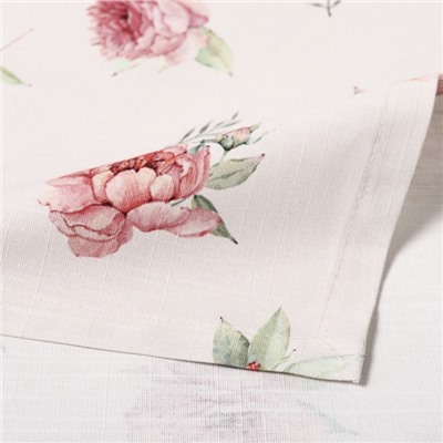 Скатерть «Этель» Bloom, 149×110 см, 100% хлопок, репс 210 г/м²