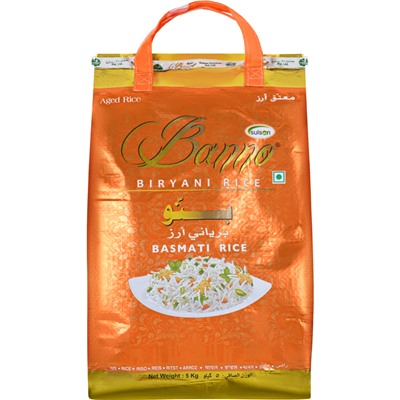 Banno Basmati Biryani Rice / Рис Басмати Бирьяни 5 кг