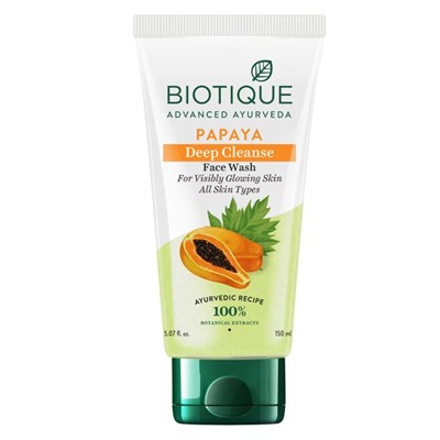 Biotique Papaya Face Wash / Биотик Папайя Гель Для Умывания 100 мл