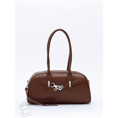 Сумка женская кожаная 9198SP d.brown Velina Fabbaino-Safenta в Новосибирске