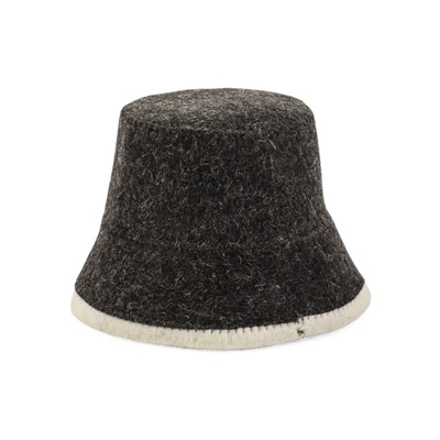 Шапка для бани и сауны «Панама», полиэфир 70%, шерсть 30%