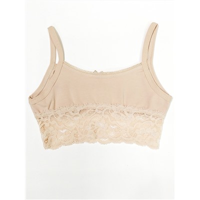 4940-03 Топ для девочек бежевый (BAYKAR)