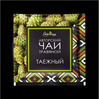 Авторский чай ТАЕЖНЫЙ / 2,5 х 15 шт / фильтр-пакет / BioNergi