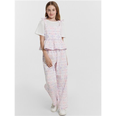 КОМПЛЕКТ ДЛЯ ДЕВОЧЕК (БЛУЗА, БРЮКИ) 397752