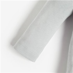 Комбинезон детский «Крошка Я. Мой первый НГ», рост 62-68 см, серый