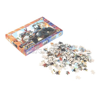 Пазлы 260 "Супергерои и Мегакары"