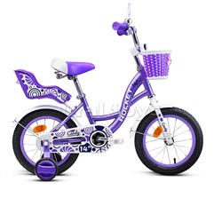 Велосипед 14" Rocket Candy, цвет фиолетовый