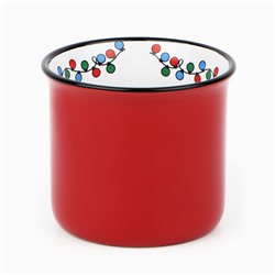 Кружка новогодняя керамическая «Гирлянда», 450 мл