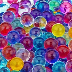 Пули водные, цвет микс, 7-8 мм, в бутылке