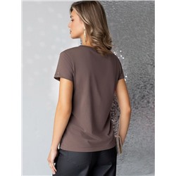 VILATTE Футболка D49.124