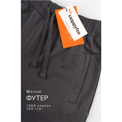 Брюки из футера для мальчика Happyfox