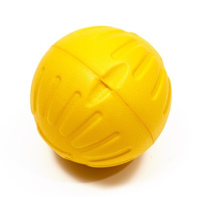 Мяч из EVA, 9 см, плавающий, для дрессировки, жёлтый