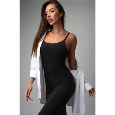 Женское платье-сарафан с разрезами Happyfox