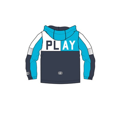 Куртка текстильная с полиуретановым покрытием для мальчиков (ветровка)