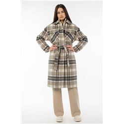 01-10913 Пальто женское демисезонное (пояс)