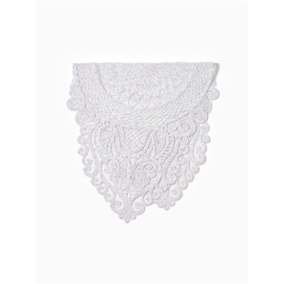 Дорожка на стол Этель ажурная, белая, 40×90 см, 100%п/э