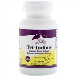 Terry Naturally, Tri-Iodine, 6,25 мг, 90 капсул