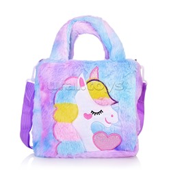 Сумка детская "Сказочный единорог" 23*23*5 см.