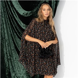 Платье с акцентными рукавами, Стильная эйфория