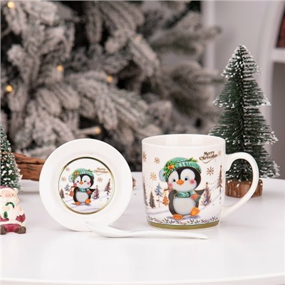 Подарочный набор кружка с ложкой #23098348