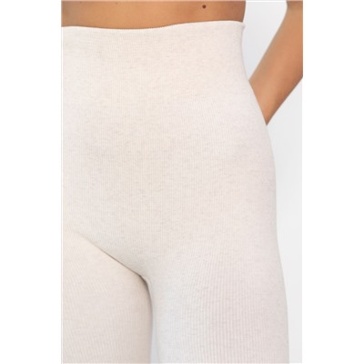 Лосины в рубчик утепленные НЬЮ (экрю) Б14973-7М
