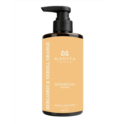 MANITA Гель для душа парфюмированный / Bergamot, Neroli, Orange, 460 мл 28397