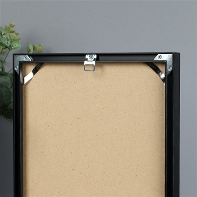 Фоторамка 30х40 алюминиевая /  O724 чёрный  /