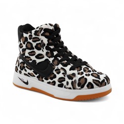 Ботинки L8-5 черно-белые