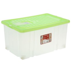 Ящик для хранения Darel-box, 56 л, 60×40×31 см, с крышкой, МИКС