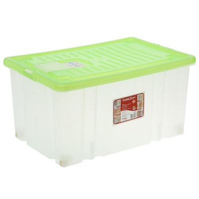 Ящик для хранения Darel-box, 56 л, 60×40×31 см, с крышкой, МИКС