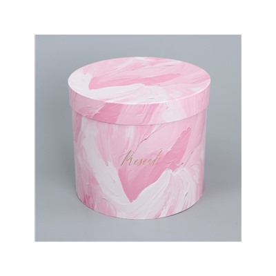 Набор коробок для цветов 4 в 1, упаковка подарочная, «Нежный», 14×14×13 см - 20×20×17.5 см