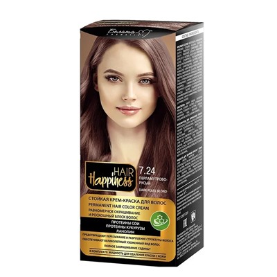 Краска для волос HAIR Happiness тон № 7.24 Перламутрово-русый