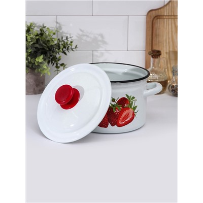 УЦЕНКА Кастрюля, 5 л, деколь МИКС