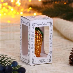 Ёлочное украшение «Кукуруза» h=9 см