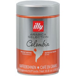 illy. Columbia (зерновой) 250 гр. жест.банка