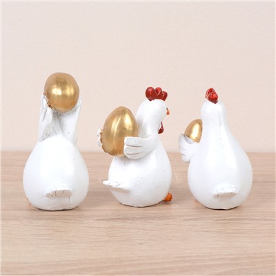 Фигурка Петушок 8 см Пасха / KXY5189-8 /уп 3/144/без выбора формы