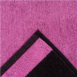 Полотенце махровое Этель "Знаки зодиака: Весы" розовый, 67х130 см, 420 гр/м2, 100% хлопок