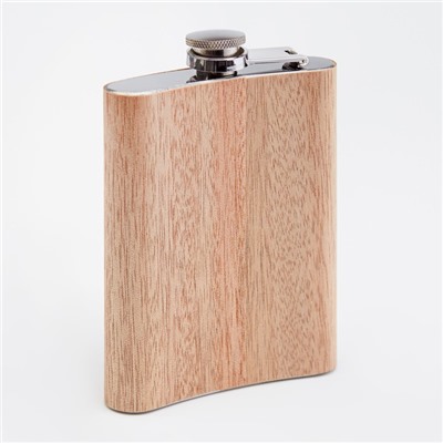 Фляжка для алкоголя Мастер К, 240 мл, подарочная, 8 oz, нержавеющая сталь