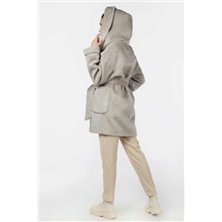 01-11162 Пальто женское демисезонное (пояс)