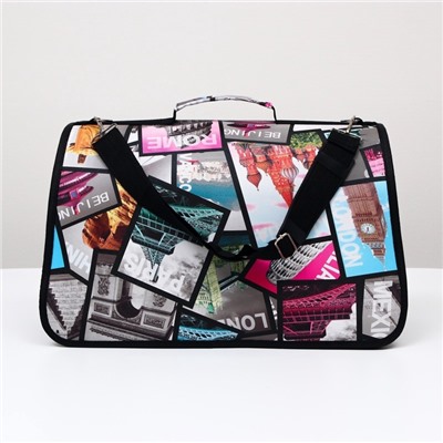 Сумка - переноска для животных «Путешественник», размер M, 40×21×27 см