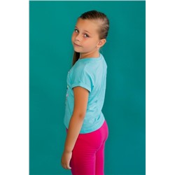 Футболка 22468 Barbie кор. рукав (Мятный)