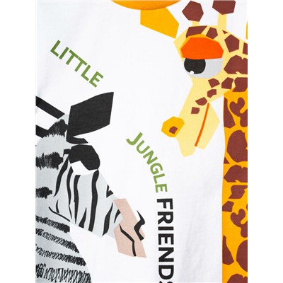 Комплект детский трикотажный для мальчиков: джемпер (футболка), шорты