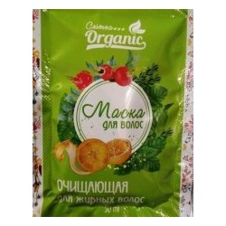 Маска для жирных волос Очищающая 30мл Crimea Organic
