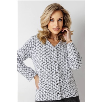 Жакет женский  4428/07/Черный, белый