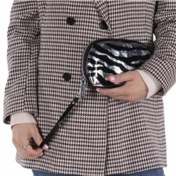 Косметичка 7100-21 zebra black silver Velina Fabbiano-Safenta