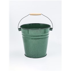 УЦЕНКА Ведро,12 л, без крышки, зелёное, с зерном