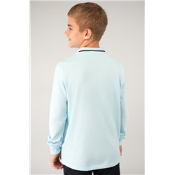 Рубашка-поло с длинным рукавом для мальчика Happyfox