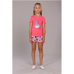 Пижама для девочки Кексы арт. ПД-009-027 (Розовый)