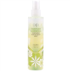 Pacifica, Tahitian Gardenia Perfumed Hair & Body Mist, 6 fl oz (177 ml)