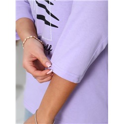 Сильвана - футболка сирень